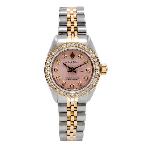 prix rolex femme oyster perpetual|rolex oyster perpetual pink dial.